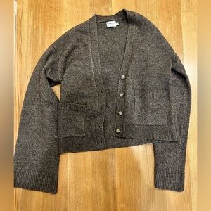 Claire Rose x NA-KD knitted cardigan